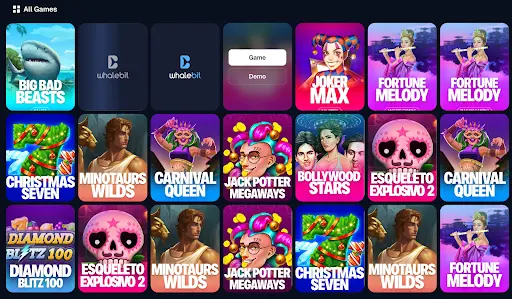 “Colección de tragamonedas populares” “Selección de juegos de casino en línea”